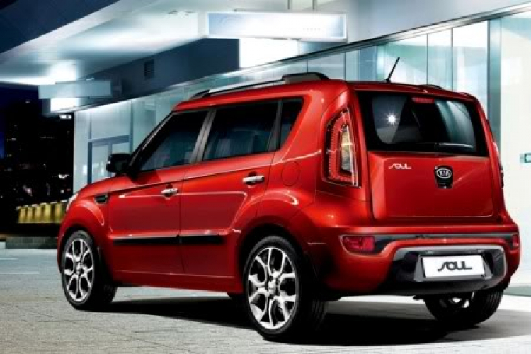 em quảng cáo KIA SOUL 4U !