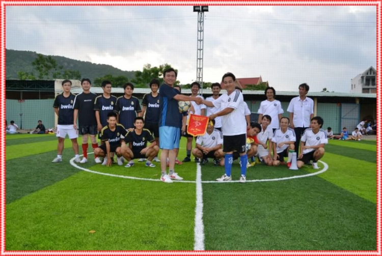 Hình ảnh đội FIFC-Chivas đi tập huấn Vũng Tàu