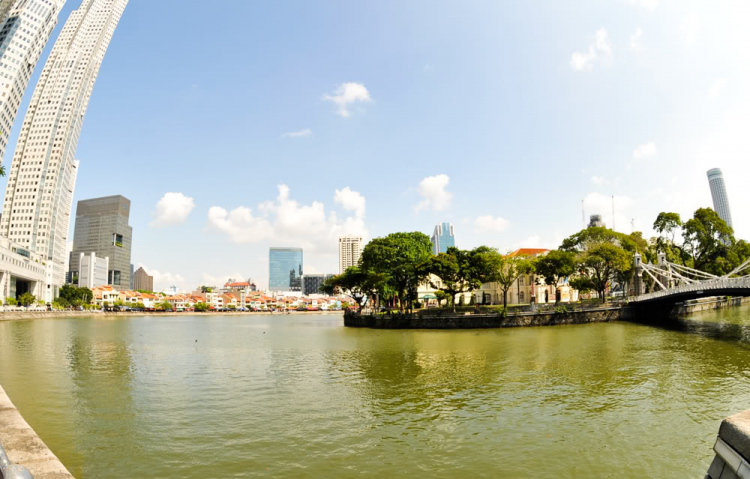 Hình ảnh đẹp ở Singapore & Malaysia dưới Fisheye lens