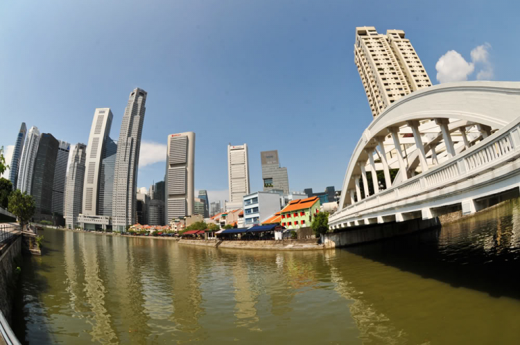 Hình ảnh đẹp ở Singapore & Malaysia dưới Fisheye lens