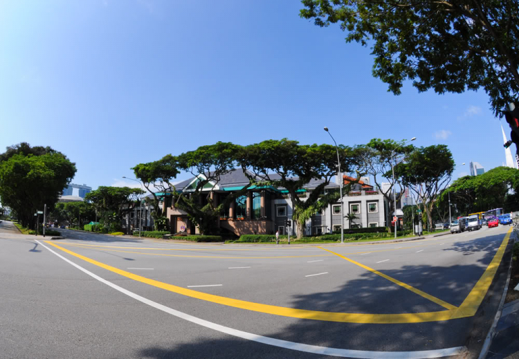 Hình ảnh đẹp ở Singapore & Malaysia dưới Fisheye lens