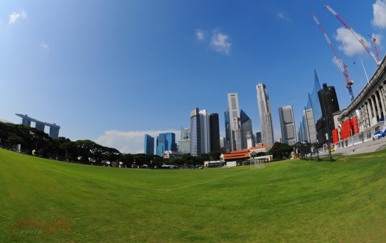 Hình ảnh đẹp ở Singapore & Malaysia dưới Fisheye lens