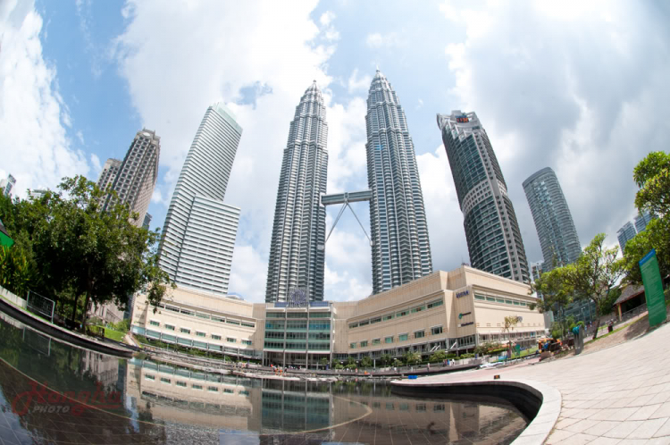 Hình ảnh đẹp ở Singapore & Malaysia dưới Fisheye lens