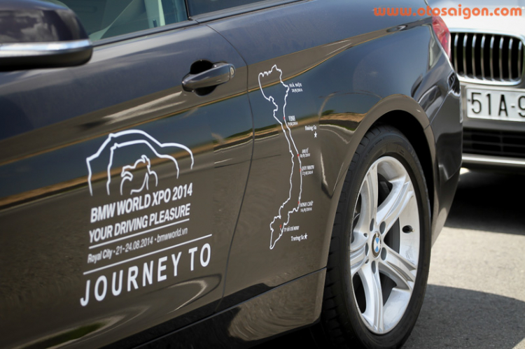 Đoàn BMW khởi hành xuyên Việt tới triển lãm BMW World 2014 Đoàn BMW khởi hành xuyên Việt tới triển lãm BMW World 2014