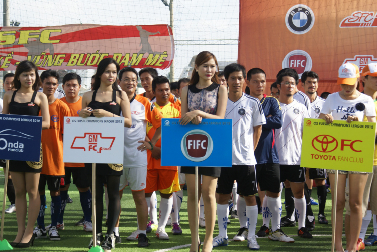 Ghi dấu hành trình chiến thắng của GMFC tại OS FUTSAL CHAMPION LEAGUE 2012