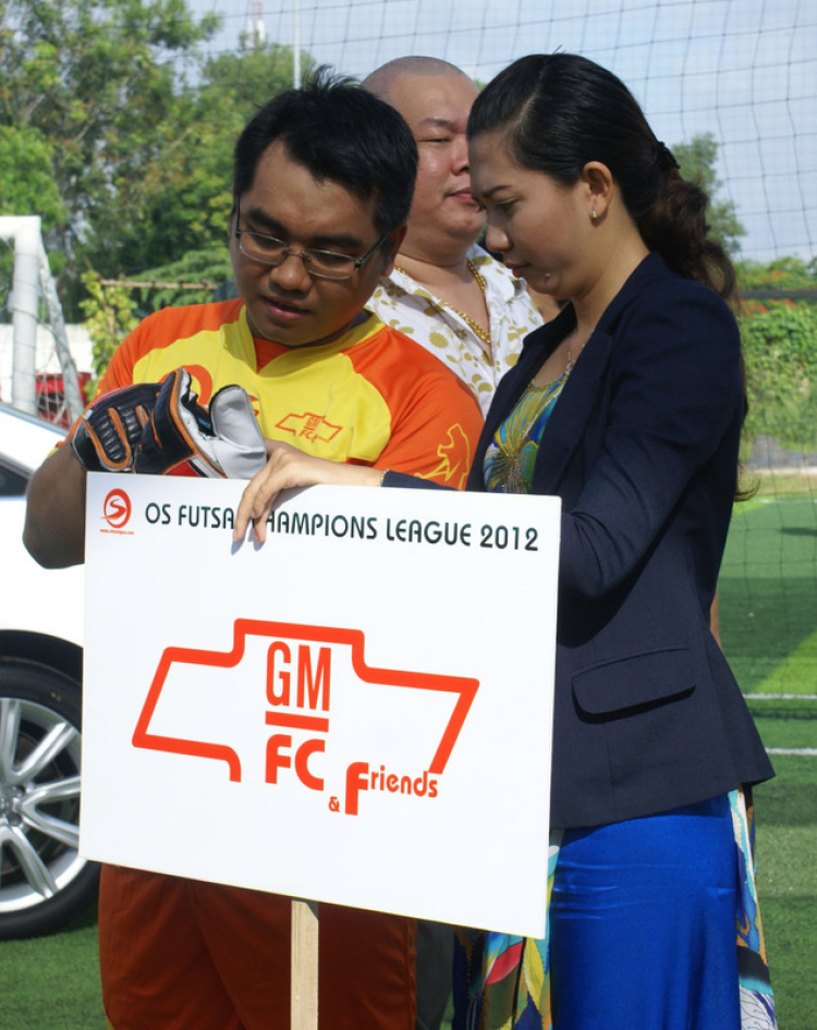 Ghi dấu hành trình chiến thắng của GMFC tại OS FUTSAL CHAMPION LEAGUE 2012