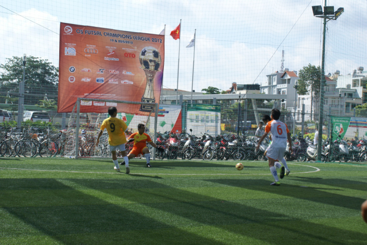 Ghi dấu hành trình chiến thắng của GMFC tại OS FUTSAL CHAMPION LEAGUE 2012