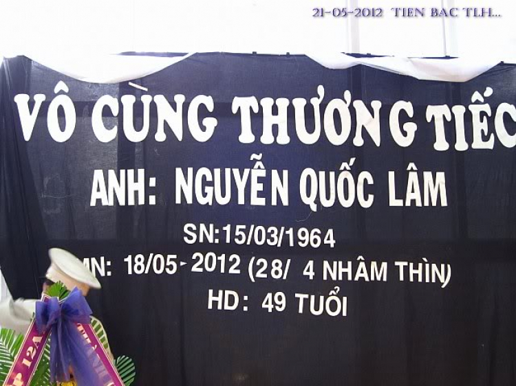 Công tác hỗ trợ tang lễ và tiễn đưa bác cựu HT TLH