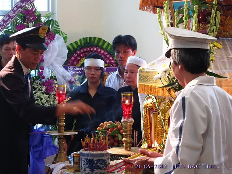 Công tác hỗ trợ tang lễ và tiễn đưa bác cựu HT TLH