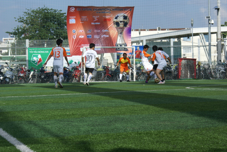 Ghi dấu hành trình chiến thắng của GMFC tại OS FUTSAL CHAMPION LEAGUE 2012