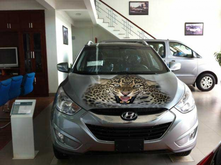 hyundai tucson lại em airbrush!