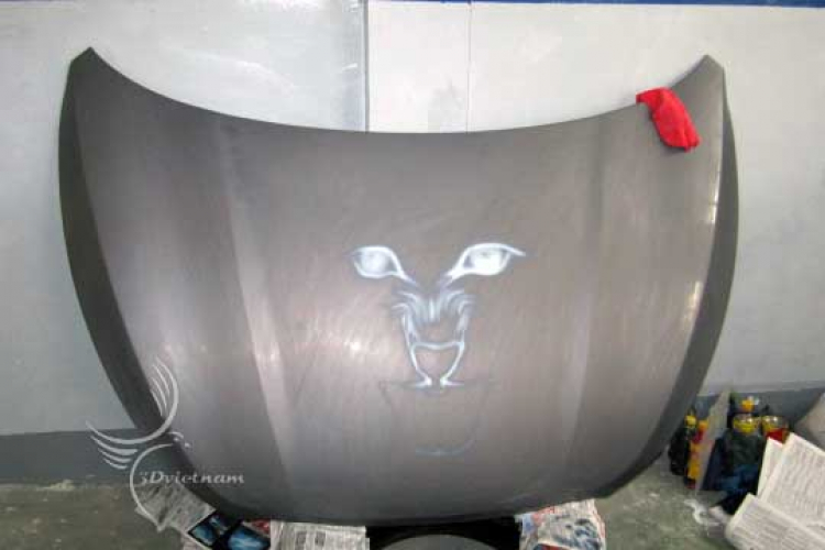 hyundai tucson lại em airbrush!