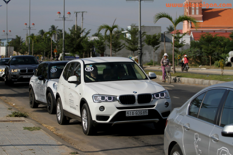 Đoàn BMW khởi hành xuyên Việt tới triển lãm BMW World 2014