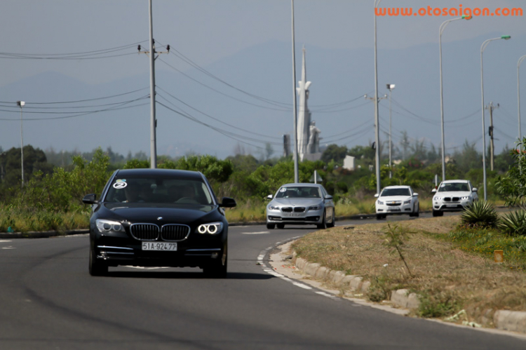 Đoàn BMW khởi hành xuyên Việt tới triển lãm BMW World 2014