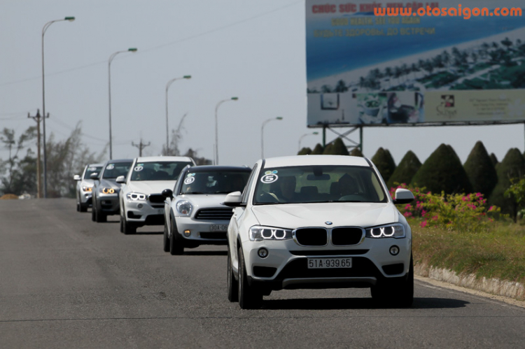 Đoàn BMW khởi hành xuyên Việt tới triển lãm BMW World 2014