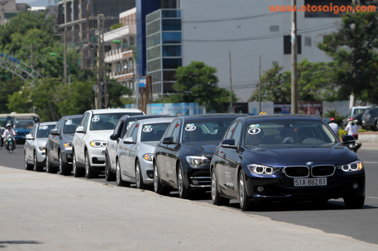 Đoàn BMW khởi hành xuyên Việt tới triển lãm BMW World 2014