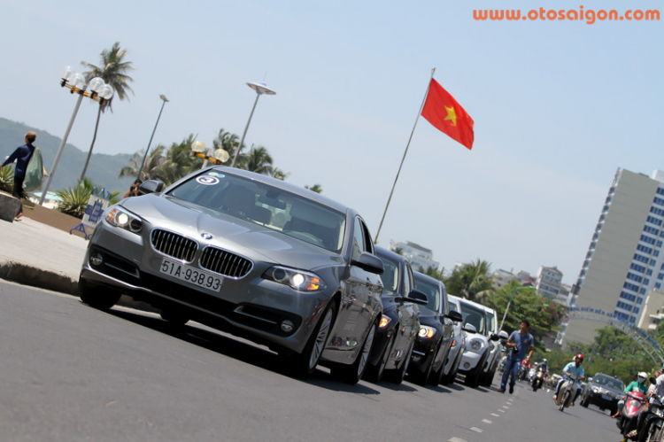 Đoàn BMW khởi hành xuyên Việt tới triển lãm BMW World 2014