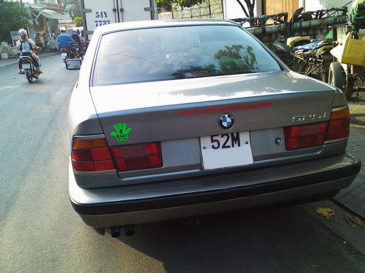 BMW 525i E34 1995 muốn độ lại !!!!