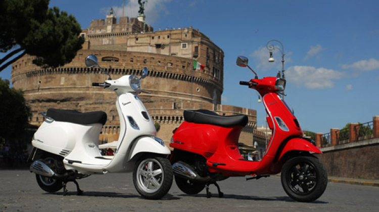 Lần đầu lái thử Vespa LX và Vespa S 2013