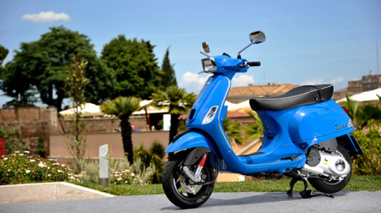 Lần đầu lái thử Vespa LX và Vespa S 2013