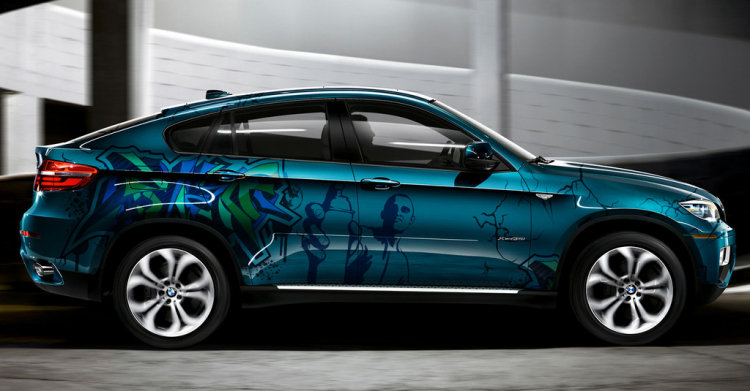 BMW X6 Graffiti