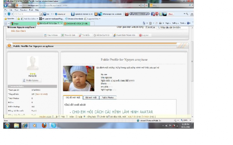 CHO EM HỎI CÁCH CÀI HÌNH LÀM HìNH AVATAR CHO EM HỎI CÁCH CÀI HÌNH LÀM HìNH AVATAR