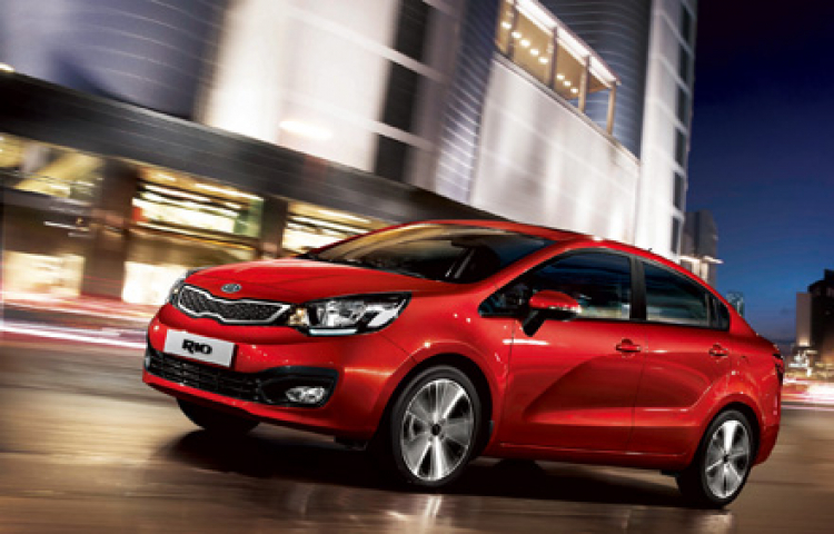 KIA RIO đã có thêm phiên bản 4 cửa tại Việt Nam