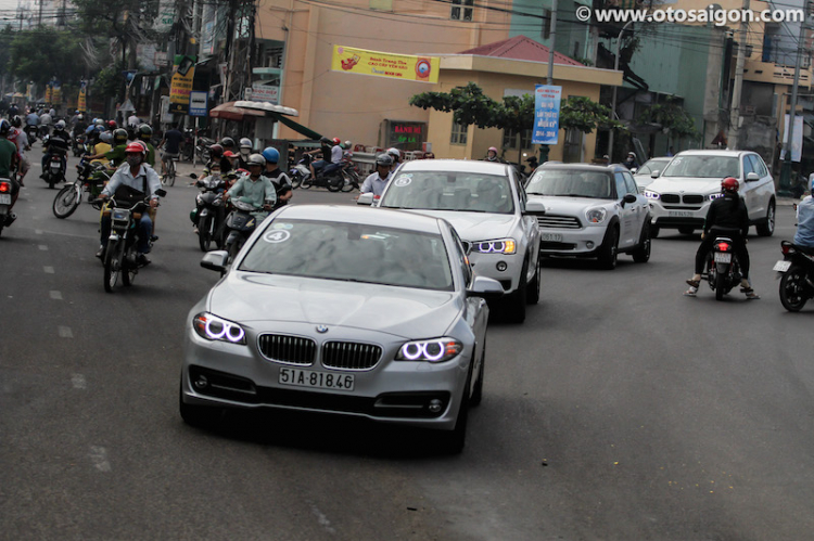 Đoàn BMW khởi hành xuyên Việt tới triển lãm BMW World 2014