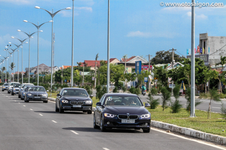 Đoàn BMW khởi hành xuyên Việt tới triển lãm BMW World 2014