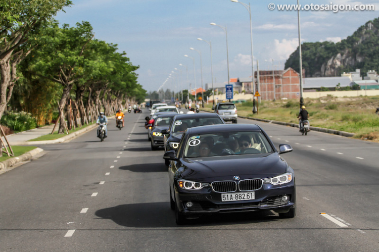 Đoàn BMW khởi hành xuyên Việt tới triển lãm BMW World 2014