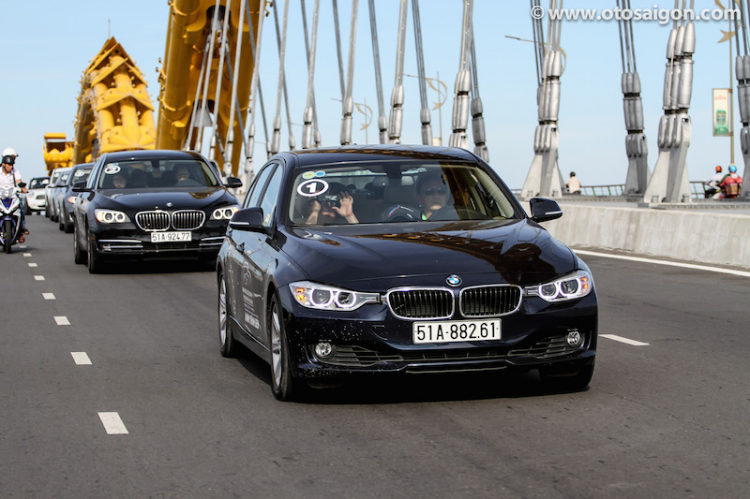 Đoàn BMW khởi hành xuyên Việt tới triển lãm BMW World 2014