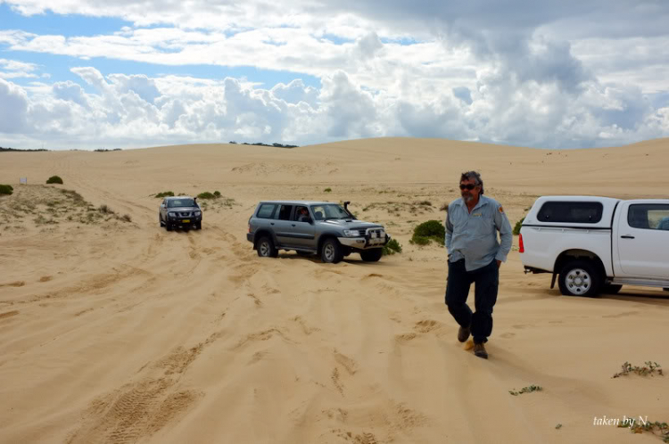 Stockton Beach NSW, một lần offroad theo tinh thần Ngu Ma Li