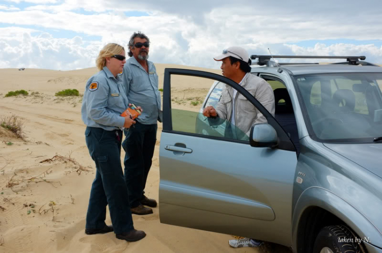 Stockton Beach NSW, một lần offroad theo tinh thần Ngu Ma Li