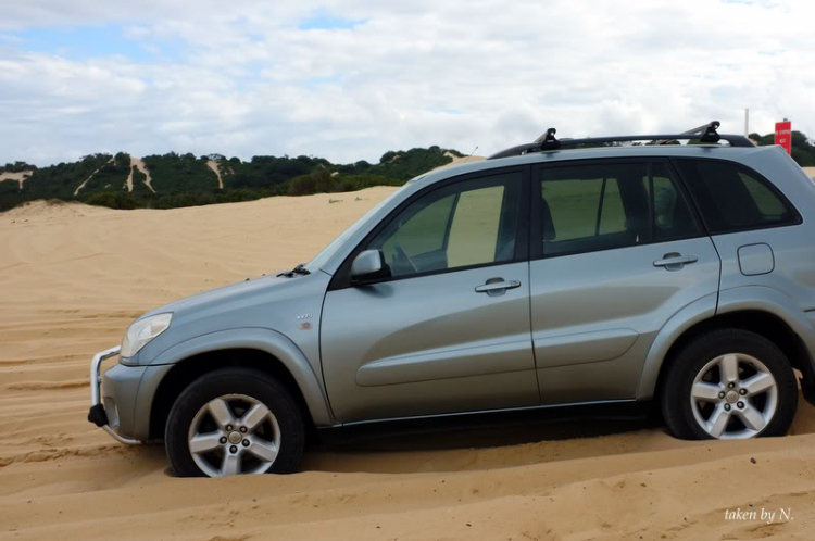 Stockton Beach NSW, một lần offroad theo tinh thần Ngu Ma Li