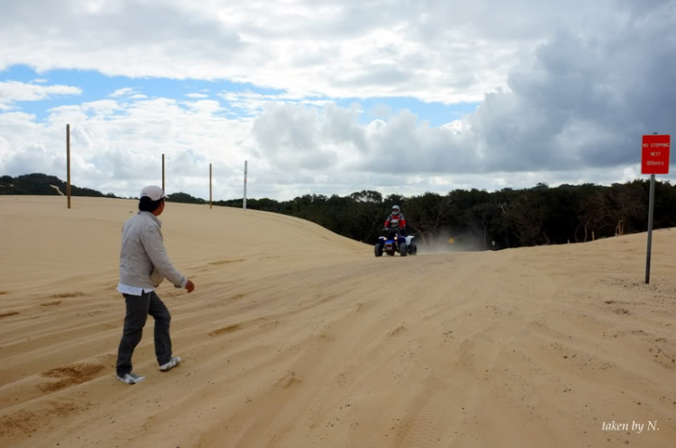 Stockton Beach NSW, một lần offroad theo tinh thần Ngu Ma Li