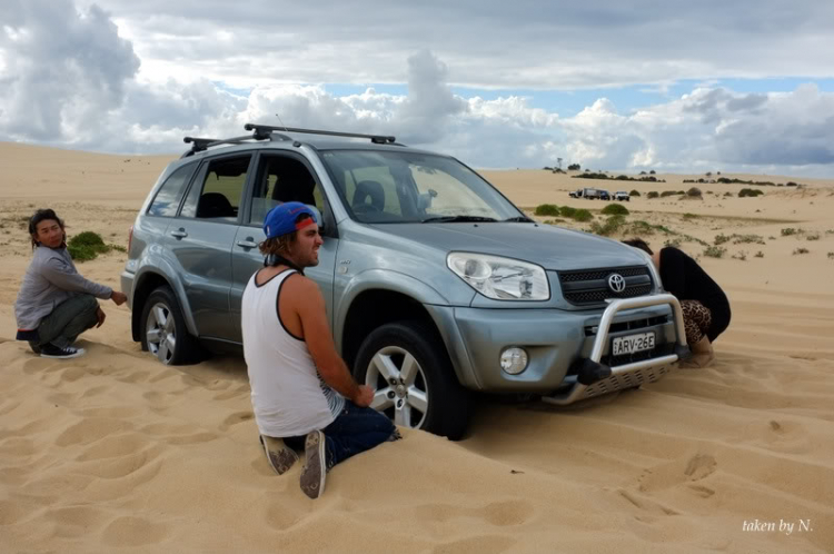 Stockton Beach NSW, một lần offroad theo tinh thần Ngu Ma Li