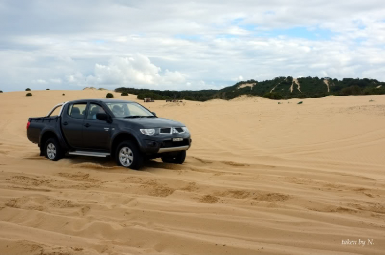 Stockton Beach NSW, một lần offroad theo tinh thần Ngu Ma Li