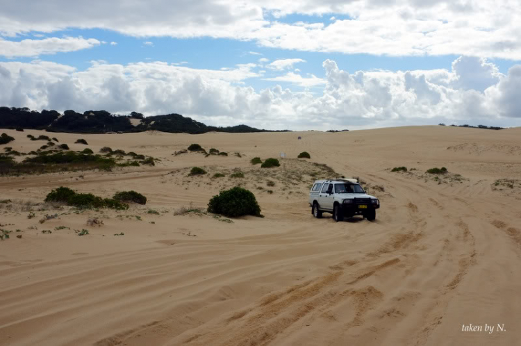 Stockton Beach NSW, một lần offroad theo tinh thần Ngu Ma Li