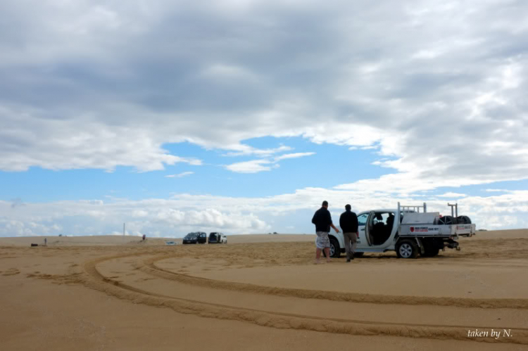 Stockton Beach NSW, một lần offroad theo tinh thần Ngu Ma Li