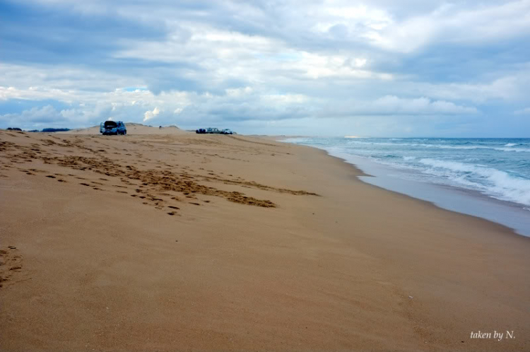 Stockton Beach NSW, một lần offroad theo tinh thần Ngu Ma Li