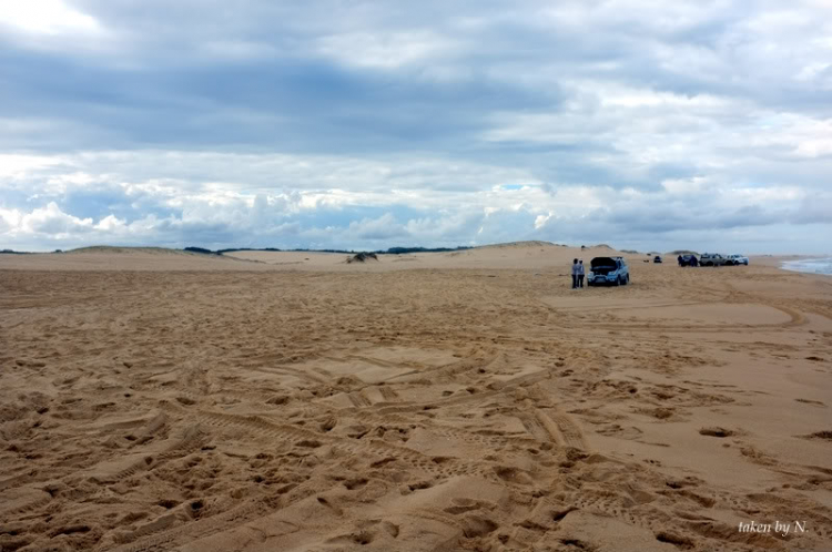 Stockton Beach NSW, một lần offroad theo tinh thần Ngu Ma Li