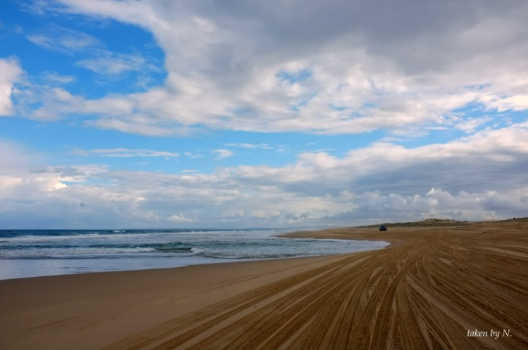 Stockton Beach NSW, một lần offroad theo tinh thần Ngu Ma Li