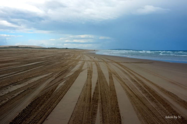 Stockton Beach NSW, một lần offroad theo tinh thần Ngu Ma Li