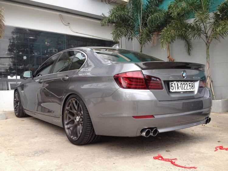 BMW F10 Series 5 + Eisenmann + MORR + KW Suspensions + ...... LINHPERFUME