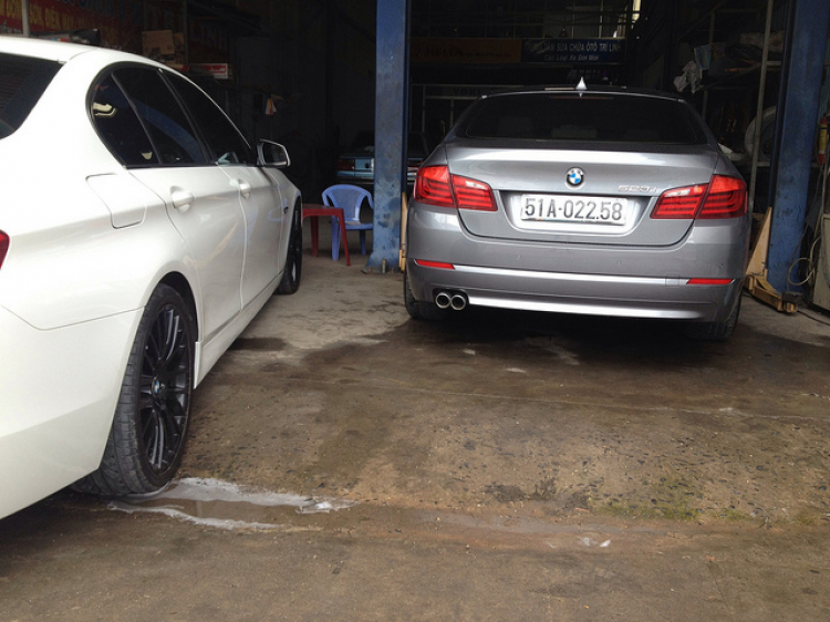 BMW F10 Series 5 + Eisenmann + MORR + KW Suspensions + ...... LINHPERFUME