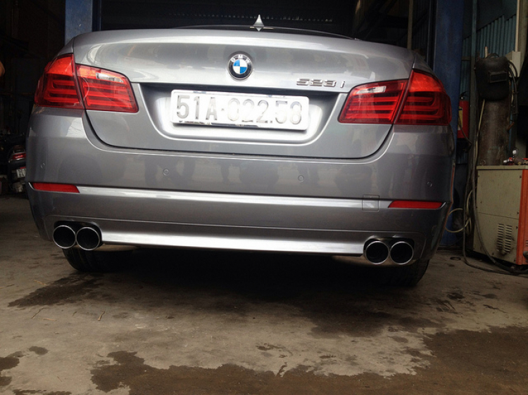 BMW F10 Series 5 + Eisenmann + MORR + KW Suspensions + ...... LINHPERFUME