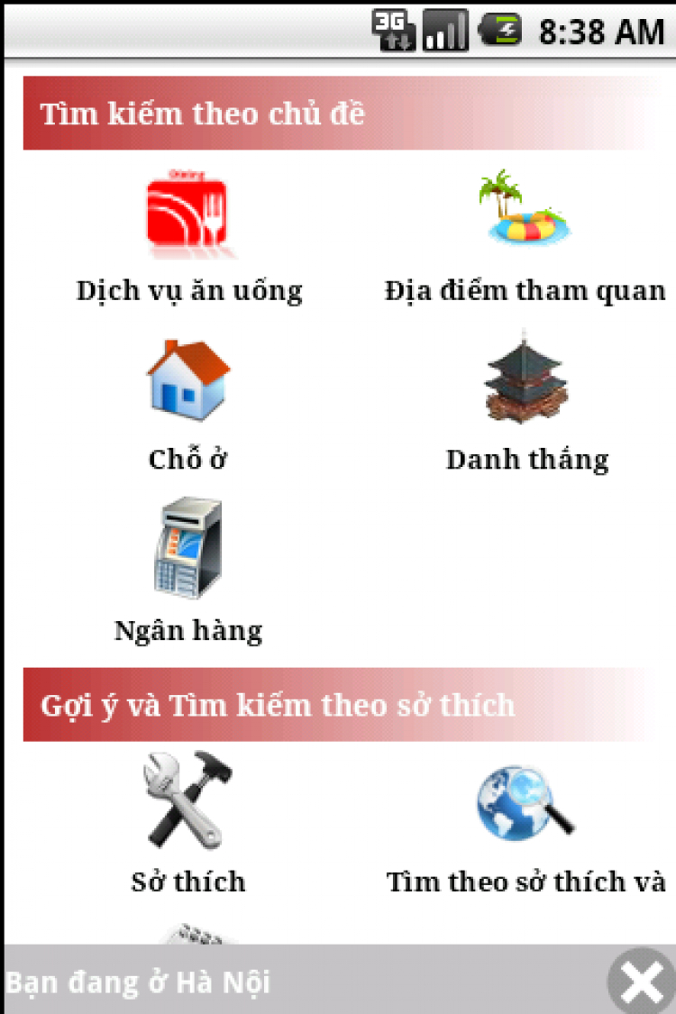 iCompanion- Ứng dụng Việt tìm kiếm và chia sẻ thông tin về địa điểm (free)