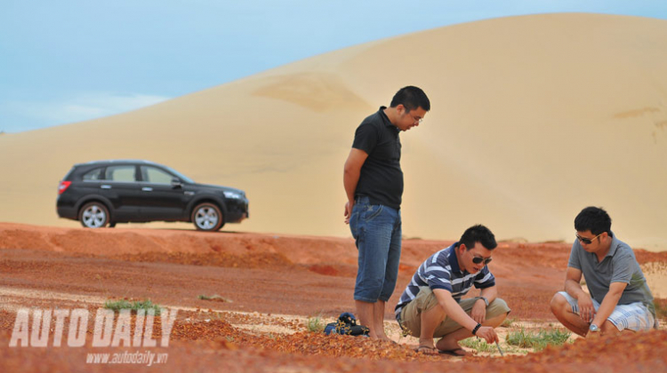 Captiva LTZ 2012 – Vượt rừng, xuyên gió cát miền Trung