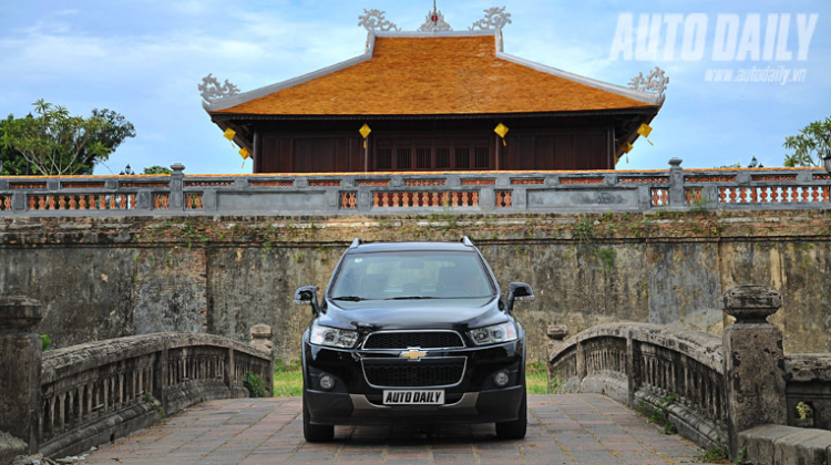 Captiva LTZ 2012 – Vượt rừng, xuyên gió cát miền Trung