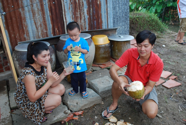 Hình ảnh chuyến đi về nhà văn hóa Bác BeDen, Cay Lay , Tiền Giang